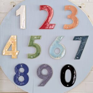Ceramic House Numbers