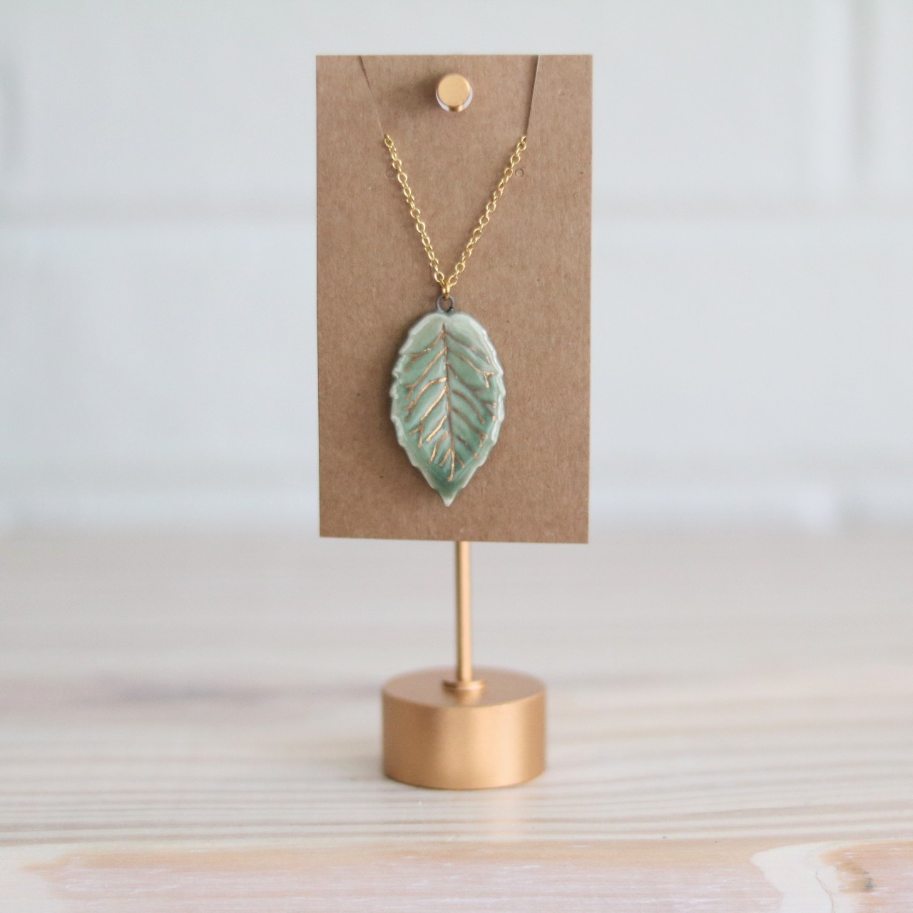 botanical collection - simple leaf jewelry