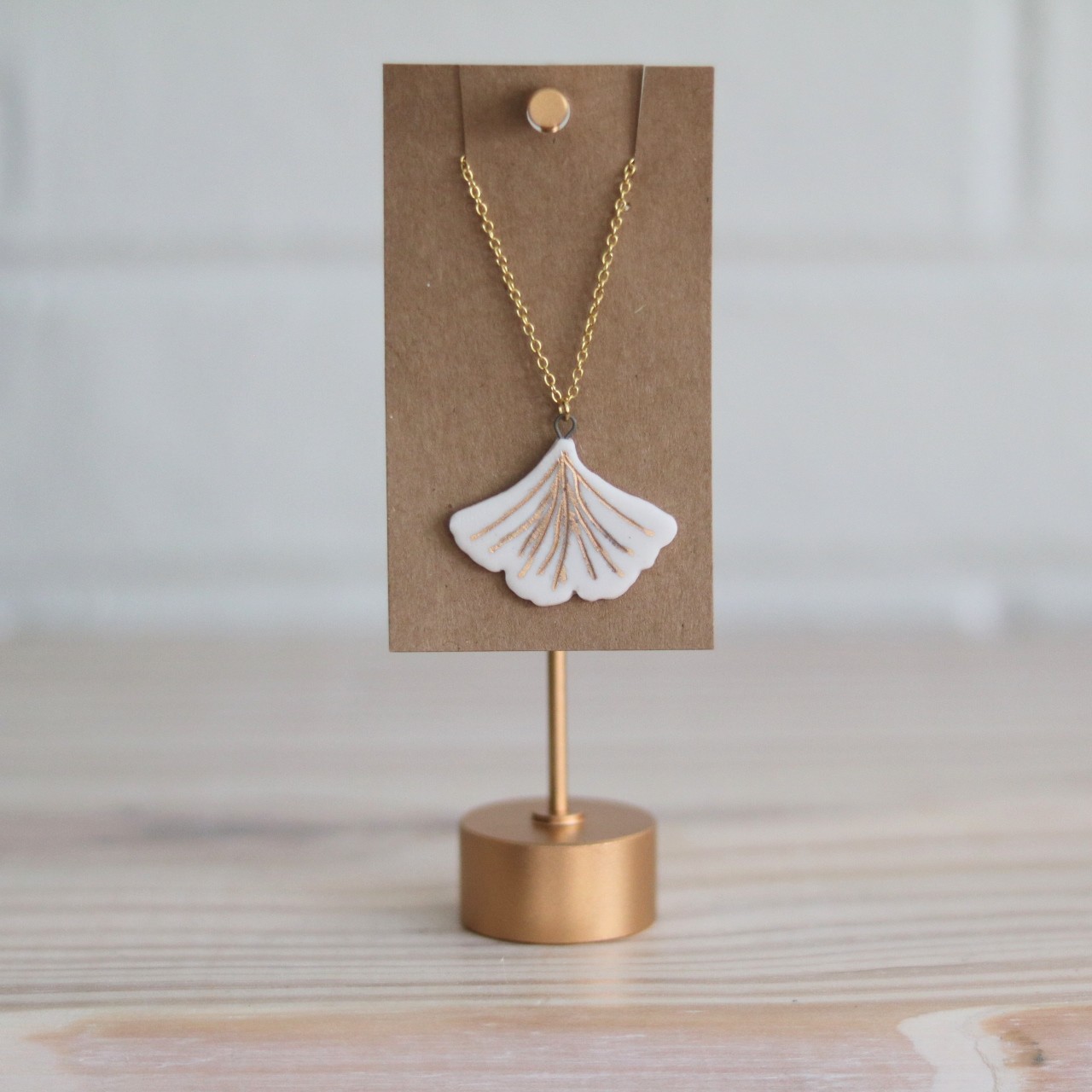 botanical collection - ginkgo leaf jewelry - Image 2